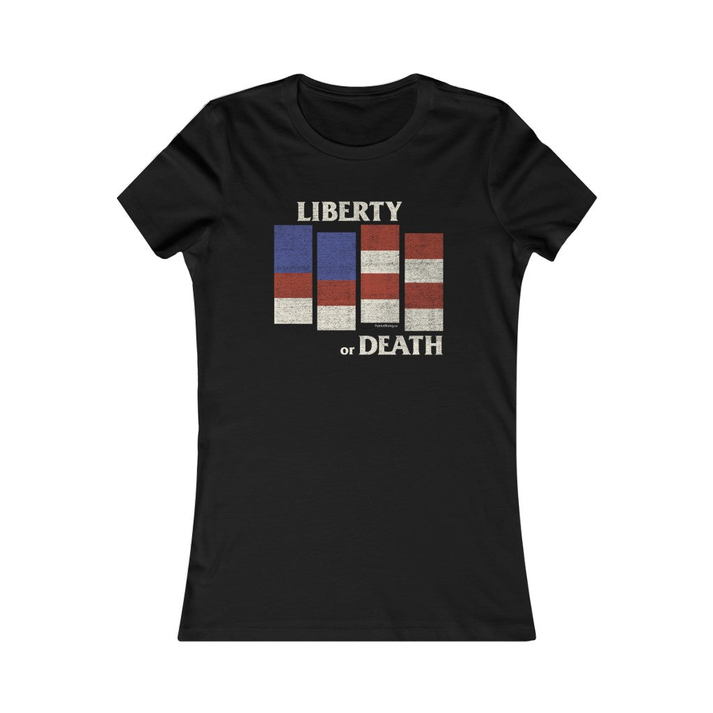 777 Flag Graphic – LIBERTY OR DEATH – Women's Favorite Tee