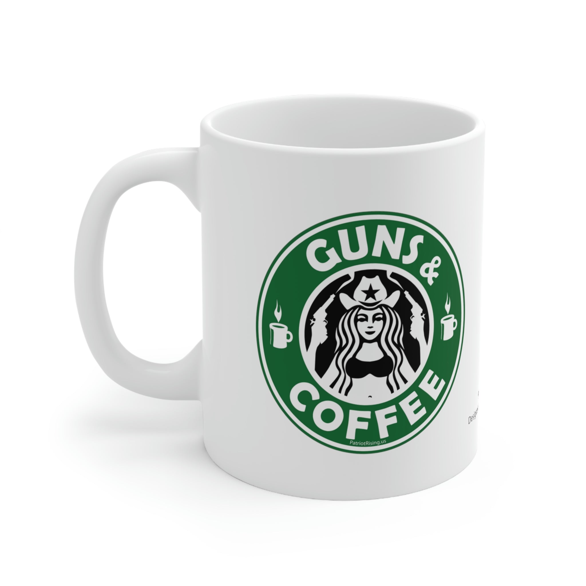 I love guns and coffee starbucks Travel mug